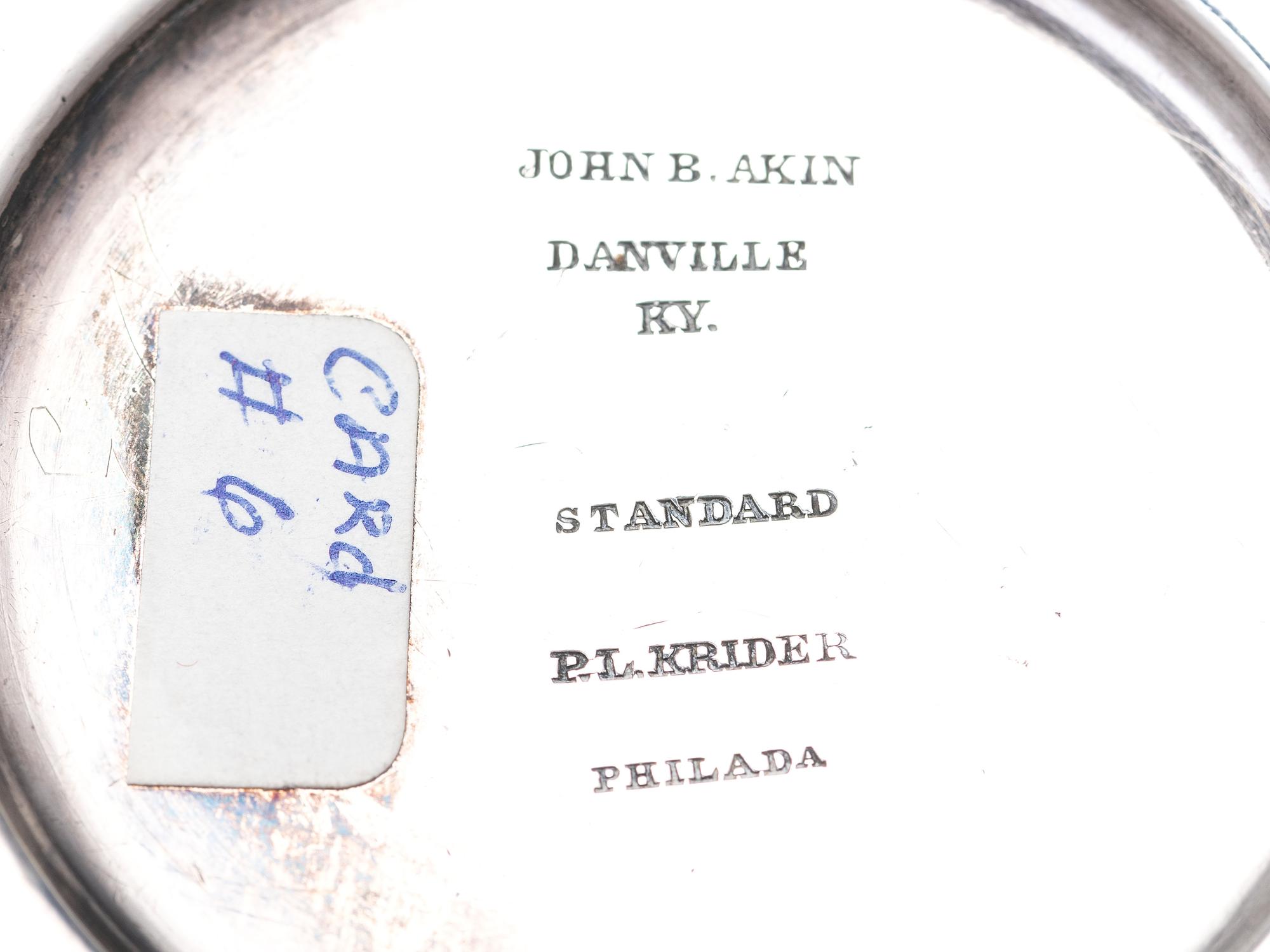 Three American Silver Julep Cups
