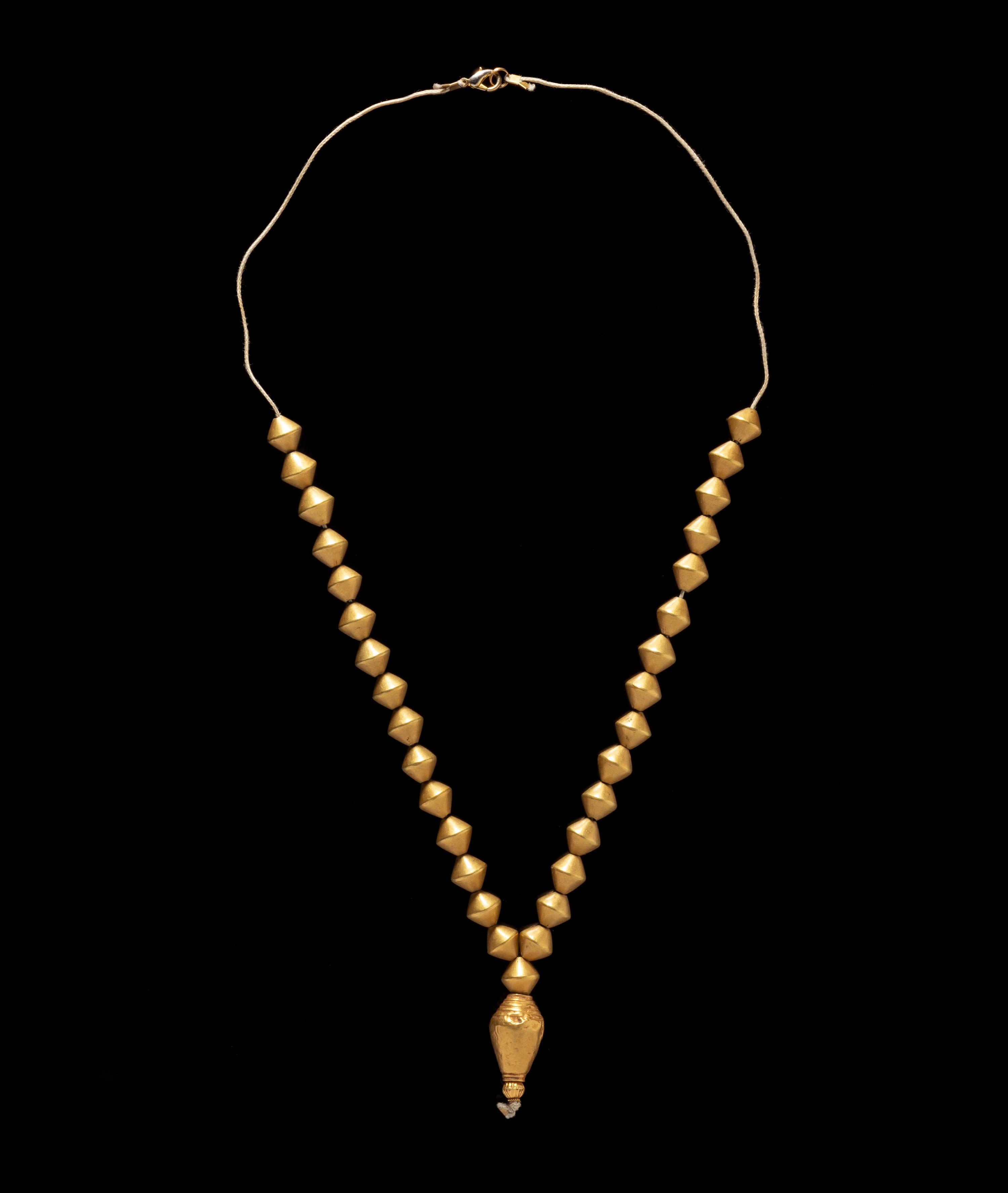 An Achaemenid Hollow Gold Bead Necklace