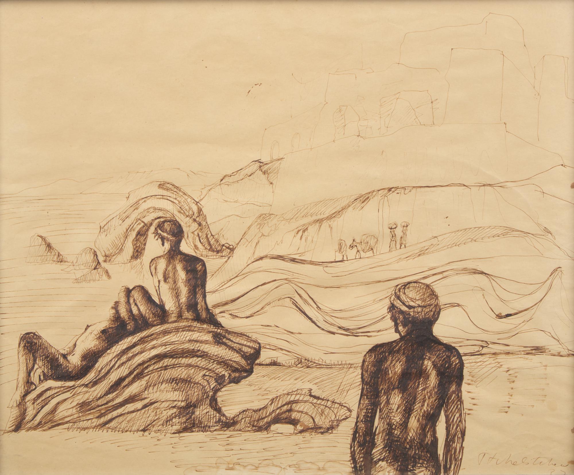 Pavel Tchelitchew (Russian, 1898-1957) — Bathers , 1937