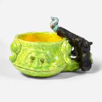 David Gilhooly (American, 1943-2013) Suicide Frog Cup, USA, 1971