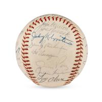 A 1965 Minnesota Twins Team Signed Autograph Baseball Including Harmon Killebrew (JSA Letter of Authenticity),