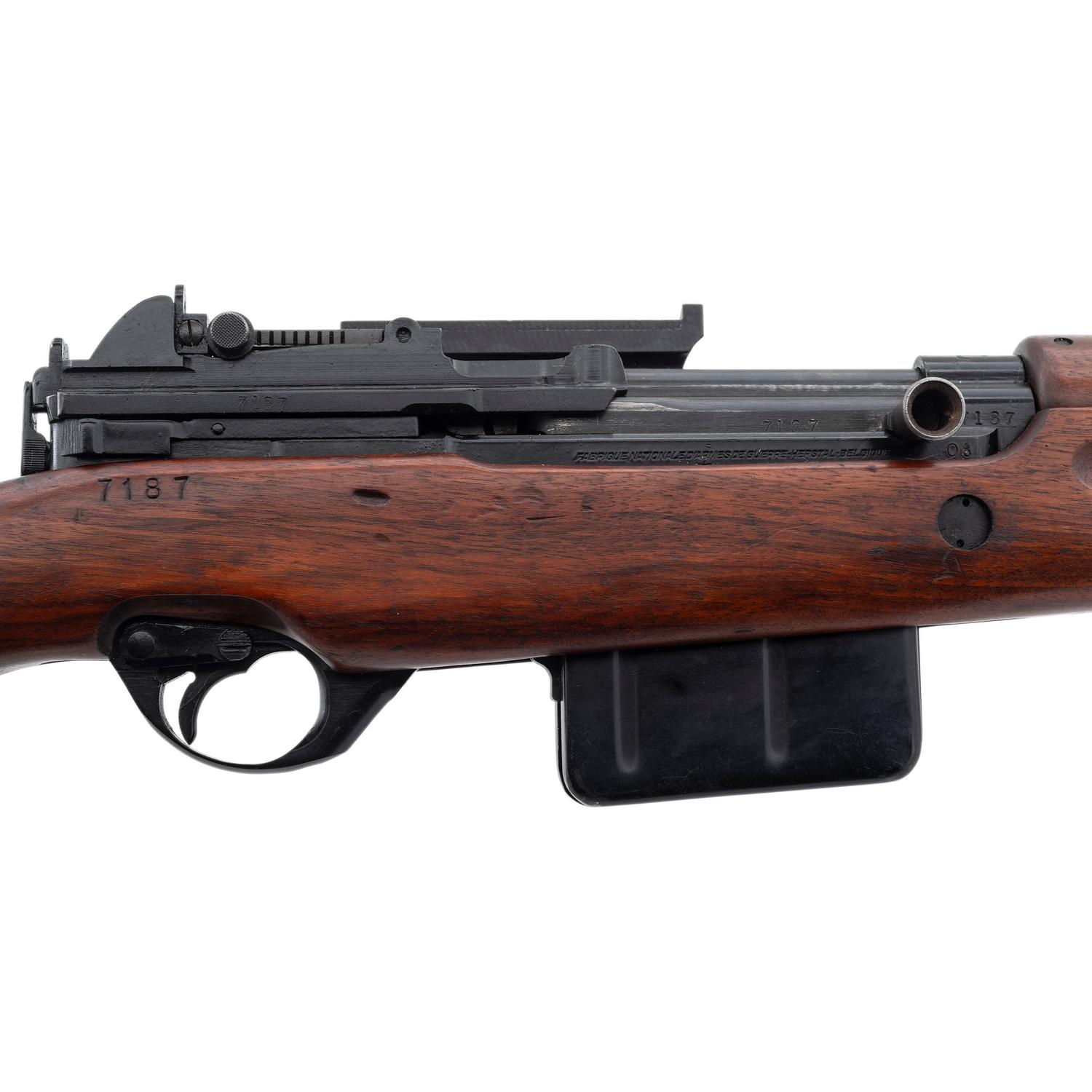 ** Luxembourg Contract FN-49 Sniper Rifle SAFN-49 with Scope in Carrying Case