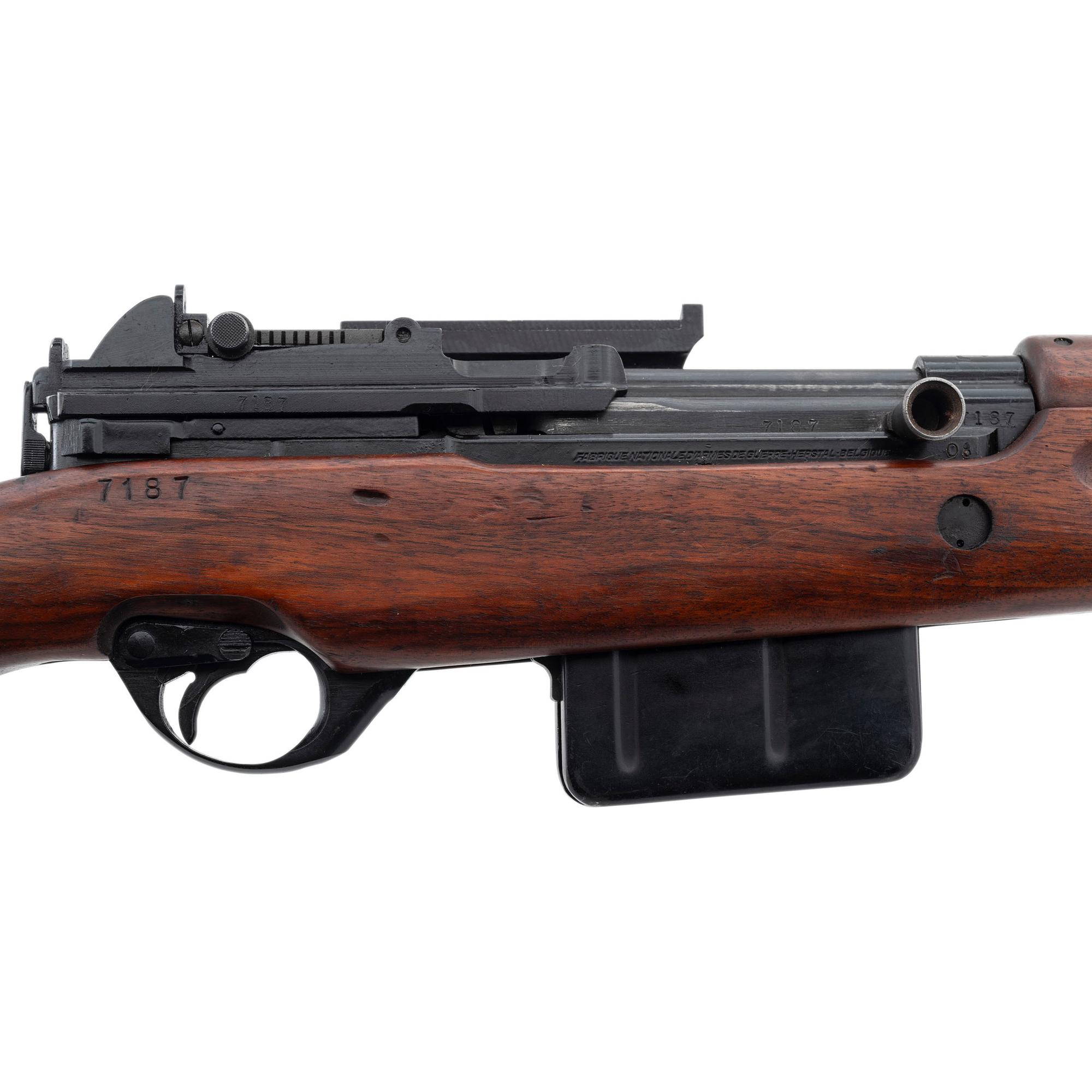 ** Luxembourg Contract FN-49 Sniper Rifle SAFN-49 with Scope in Carrying Case
