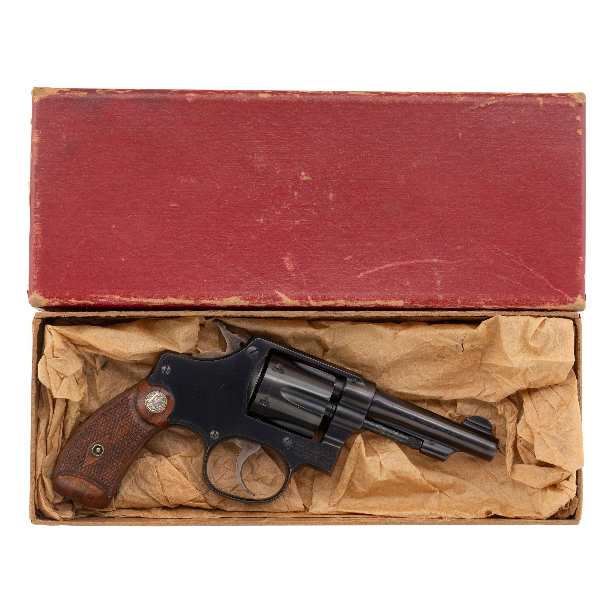 **Smith & Wesson .32 Hand Ejector Post War Pre-Model 30 in Box