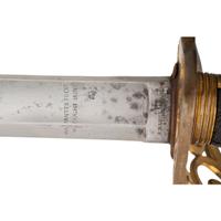Tiffany Non-Regulation British Pattern 1822/54 Sword Inscribed to Captain Theodore Hamilton of the Richmond Guard (Co G 33rd NY Inf) and later Lt. Col. 62nd NY Inf. - WIA Marye's Heights, Spotsylvania & Winchester