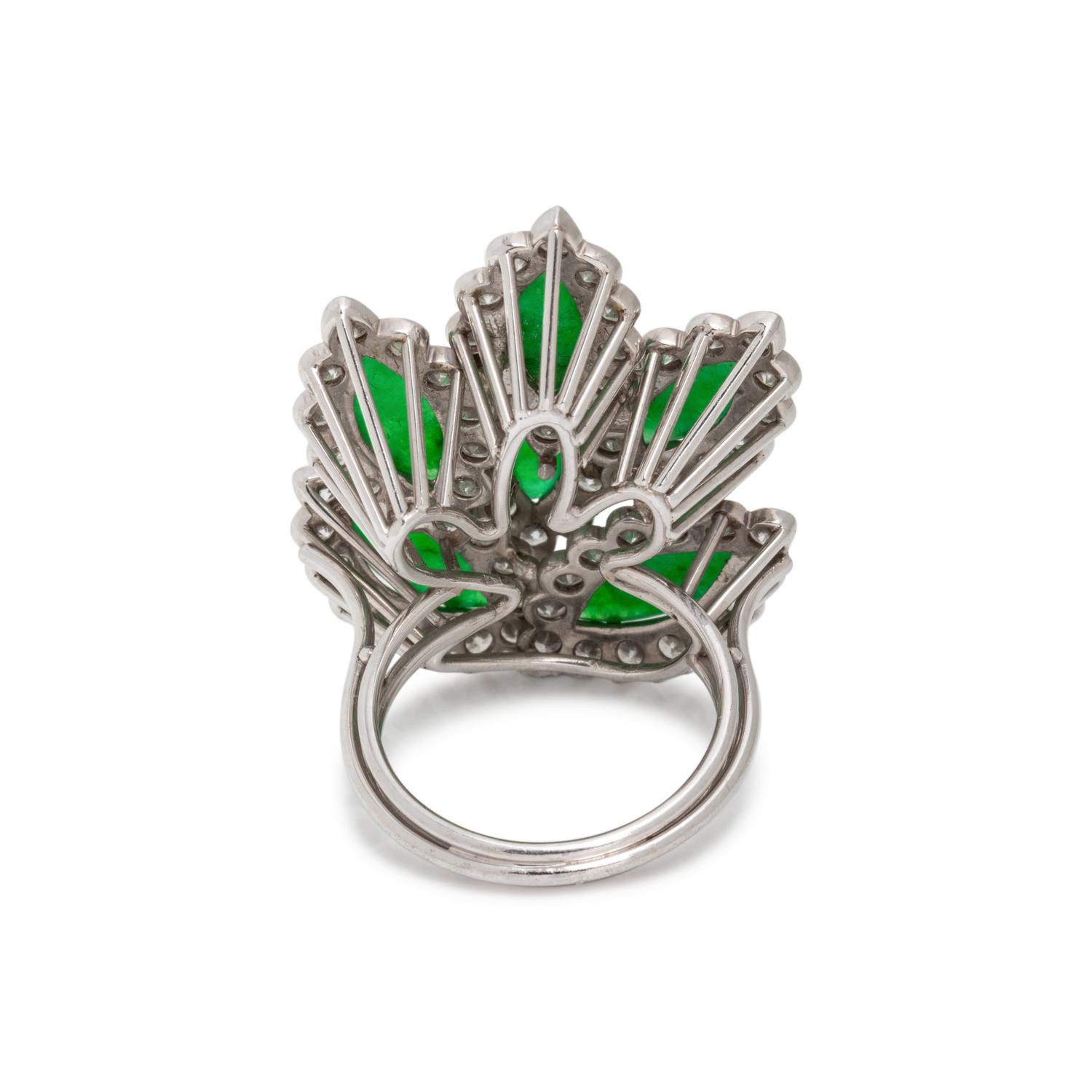 JADE AND DIAMOND RING