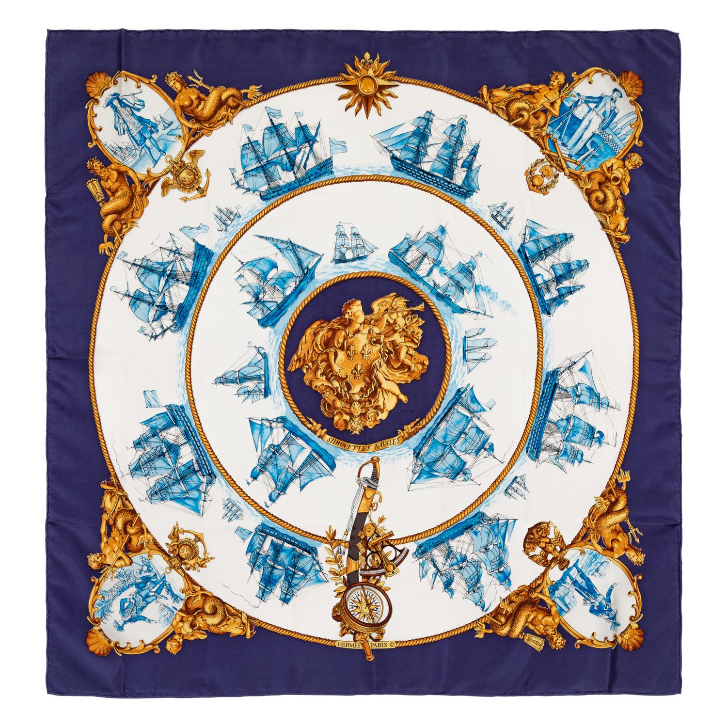 Hermès 90cm Silk Scarf