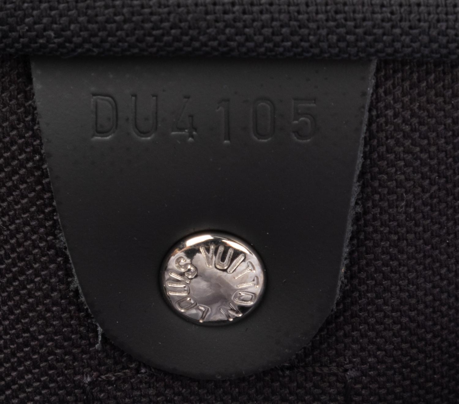 Louis Vuitton Limited Edition Keepall Bandoulière 45 in Damier Graphite, Rope, Christopher Nemeth, Fall Winter 2015-2016