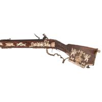 Contemporary Flintlock Jaeger Rifle by John B. Derrick (American, b.1936)