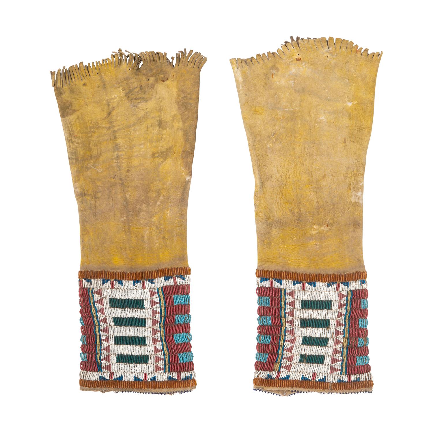 Cheyenne Beaded Hide Leggings