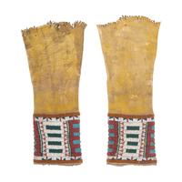 Cheyenne Beaded Hide Leggings