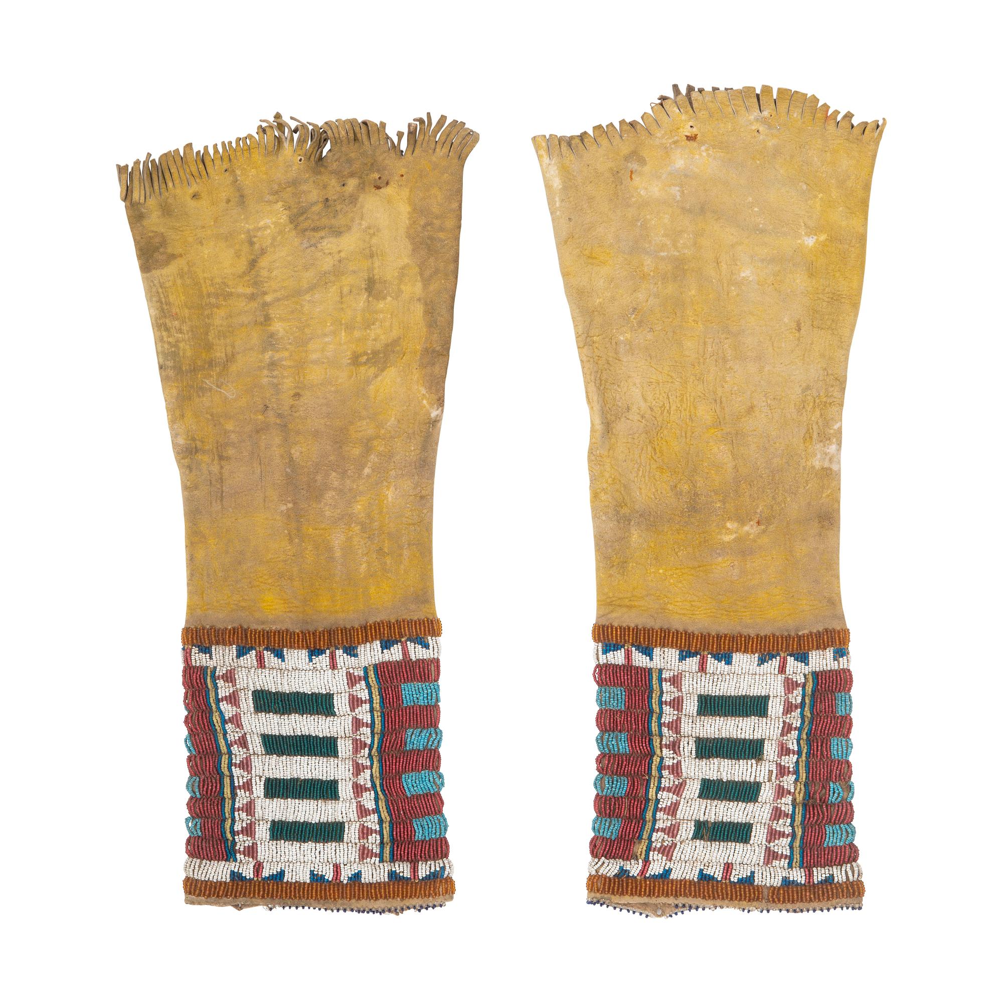 Cheyenne Beaded Hide Leggings