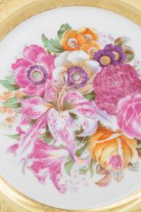 A Set of Eight Bavarian Porcelain Chargers