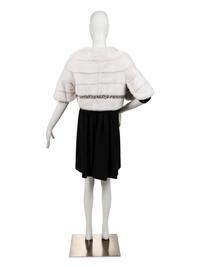 Two Fur Jackets and Two Stoles, Including Judith Leiber and Badgley Mischka