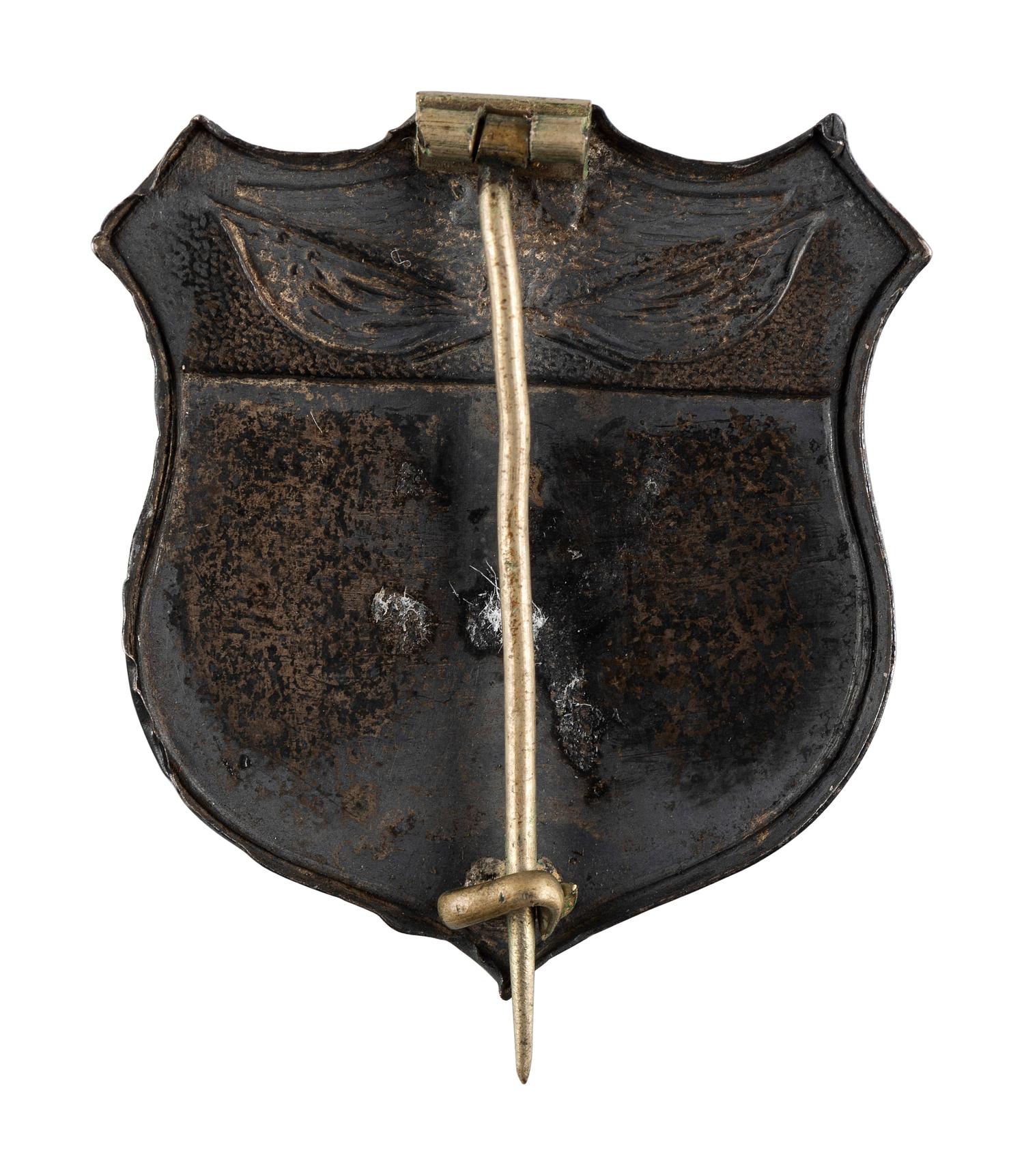 [CIVIL WAR]. National Union League badge.