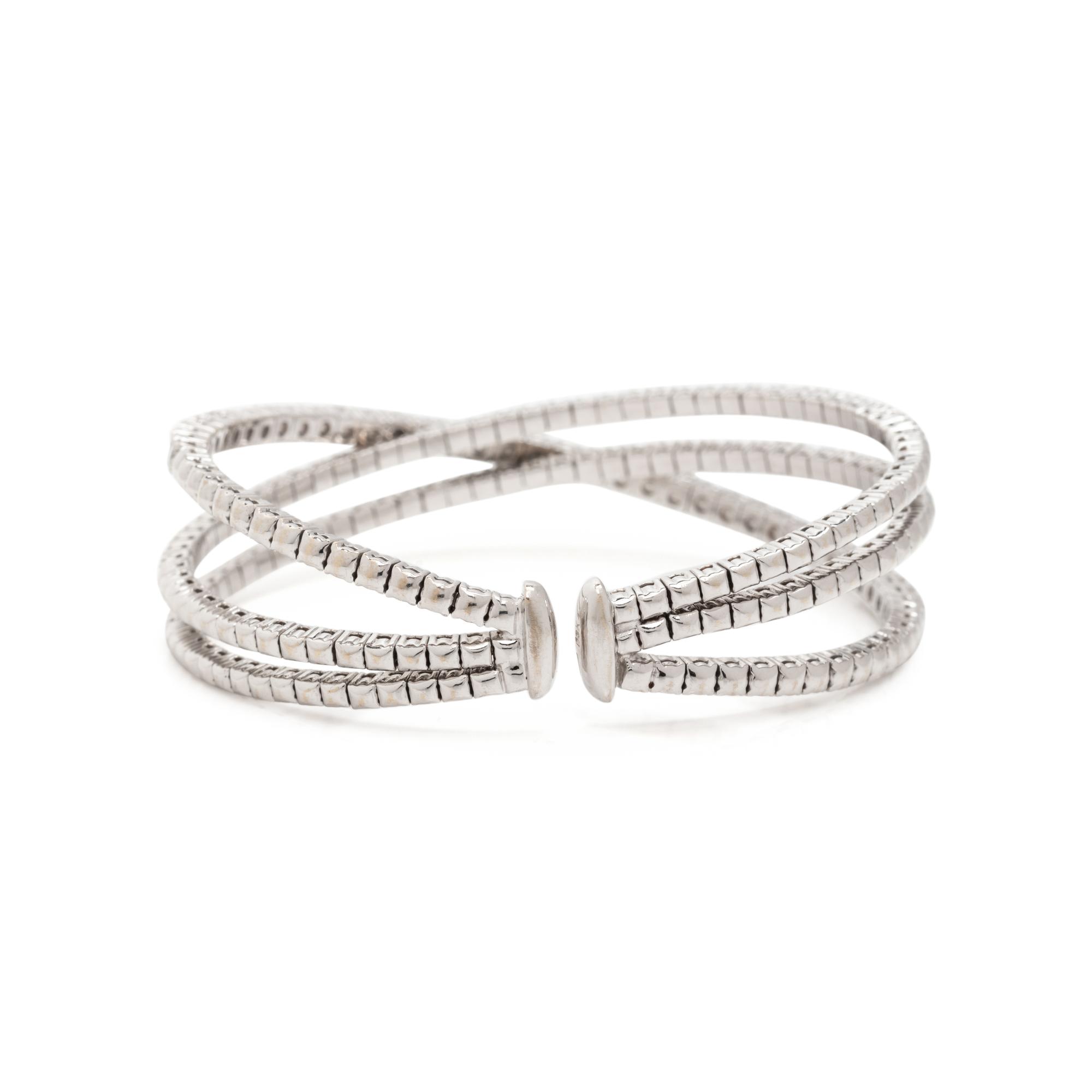 WHITE GOLD AND DIAMOND BRACELET