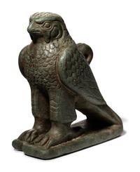 An Egyptian Feldspar Falcon