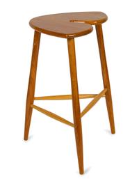 A Studio Craft Tripod Stool by Jeremy Singley (American, 20th/21st Century)