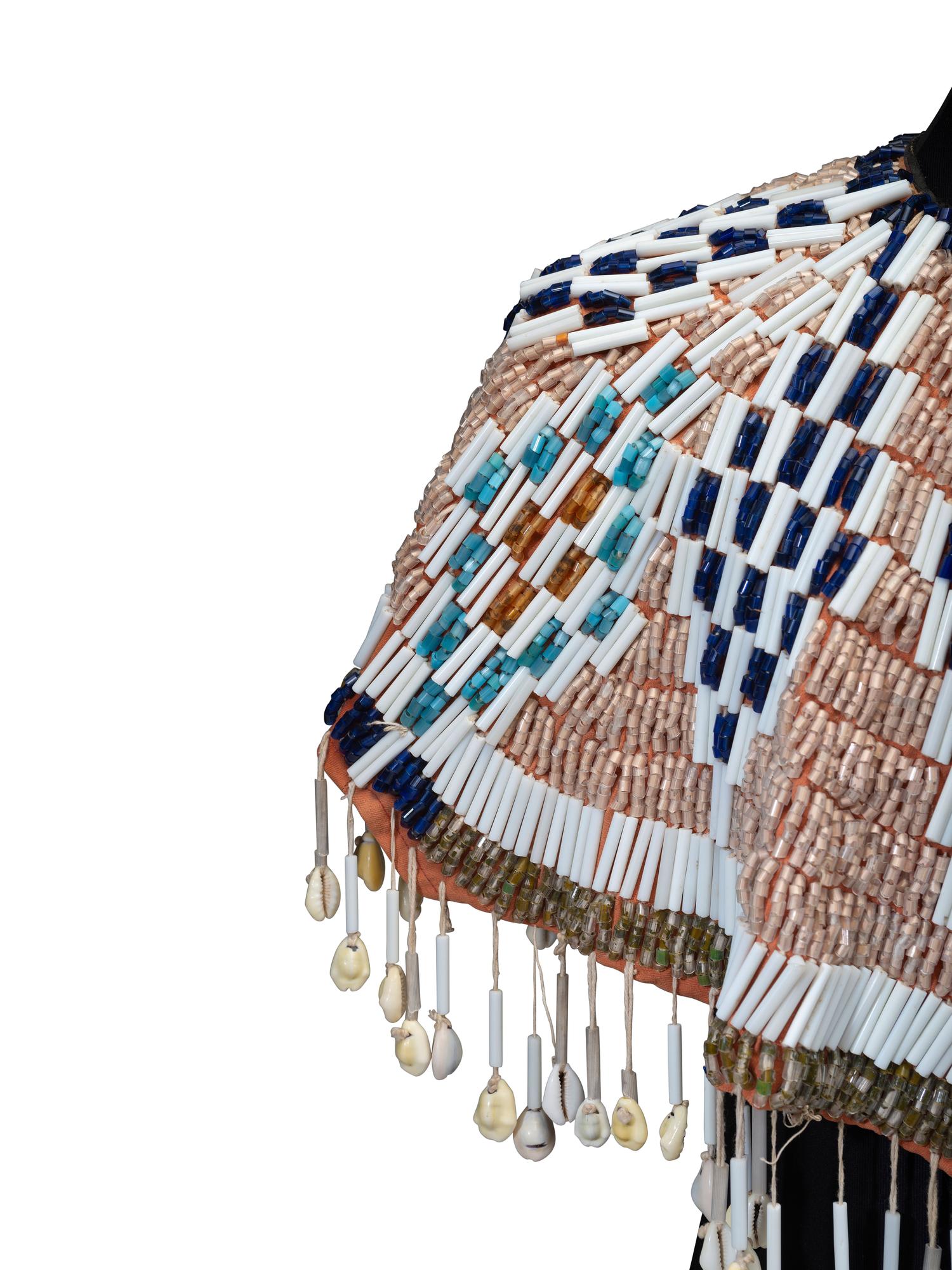 Plateau Beaded Dress Yoke