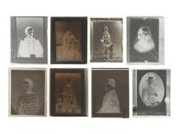 [EARLY PHOTOGRAPHY]. Collection of glass negatives featuring Civil War officers and other subjects.