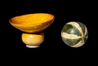 Two Chinese Glazed Stonewares