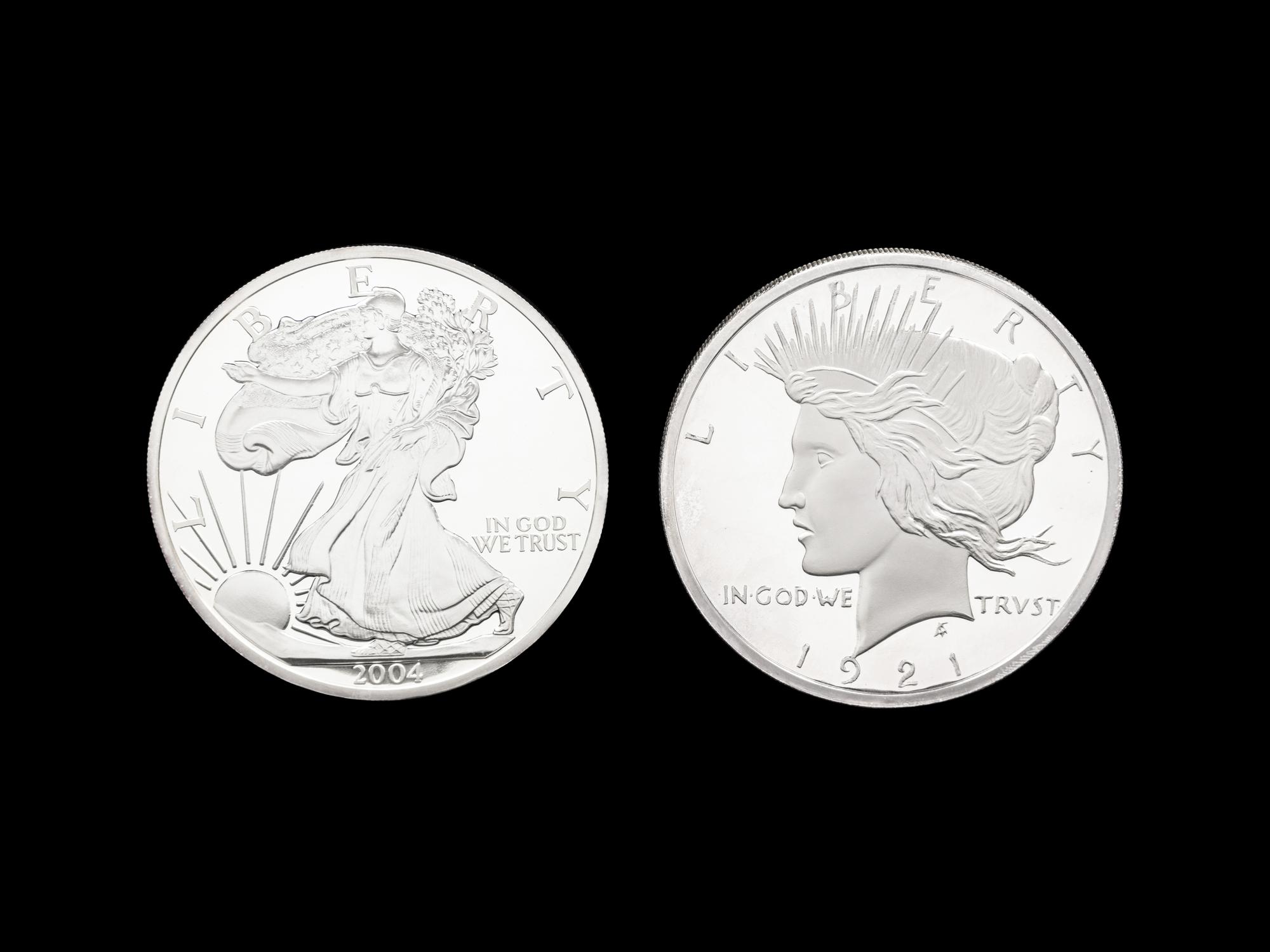 [PRIVATE ISSUE] Two 1-Pound Silver Rounds
