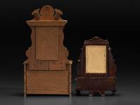 Five Miniature or Salesman Sample Pieces of Furniture