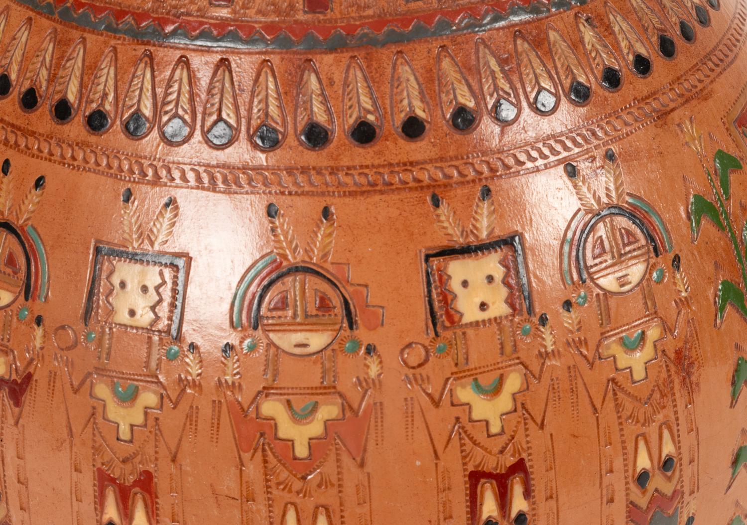 Polychrome Pottery Jar