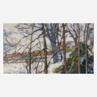 Fern Isabel Coppedge (American, 1883–1951) Village in Winter