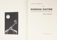 [Private Press] [Arion Press] Bosman, Richard. Captivity Narrative of Hannah Duston...