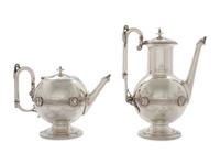 An American Silver Five-Piece Tea and Coffee Service