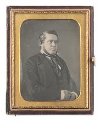[EARLY PHOTOGRAPHY]. 18 quarter plate or smaller daguerreotype portraits of gentlemen.