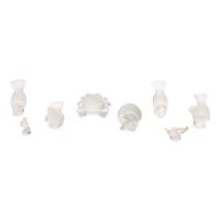 Eight Lalique Glass Animal Figurines