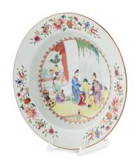 A Chinese Export Porcelain Plate