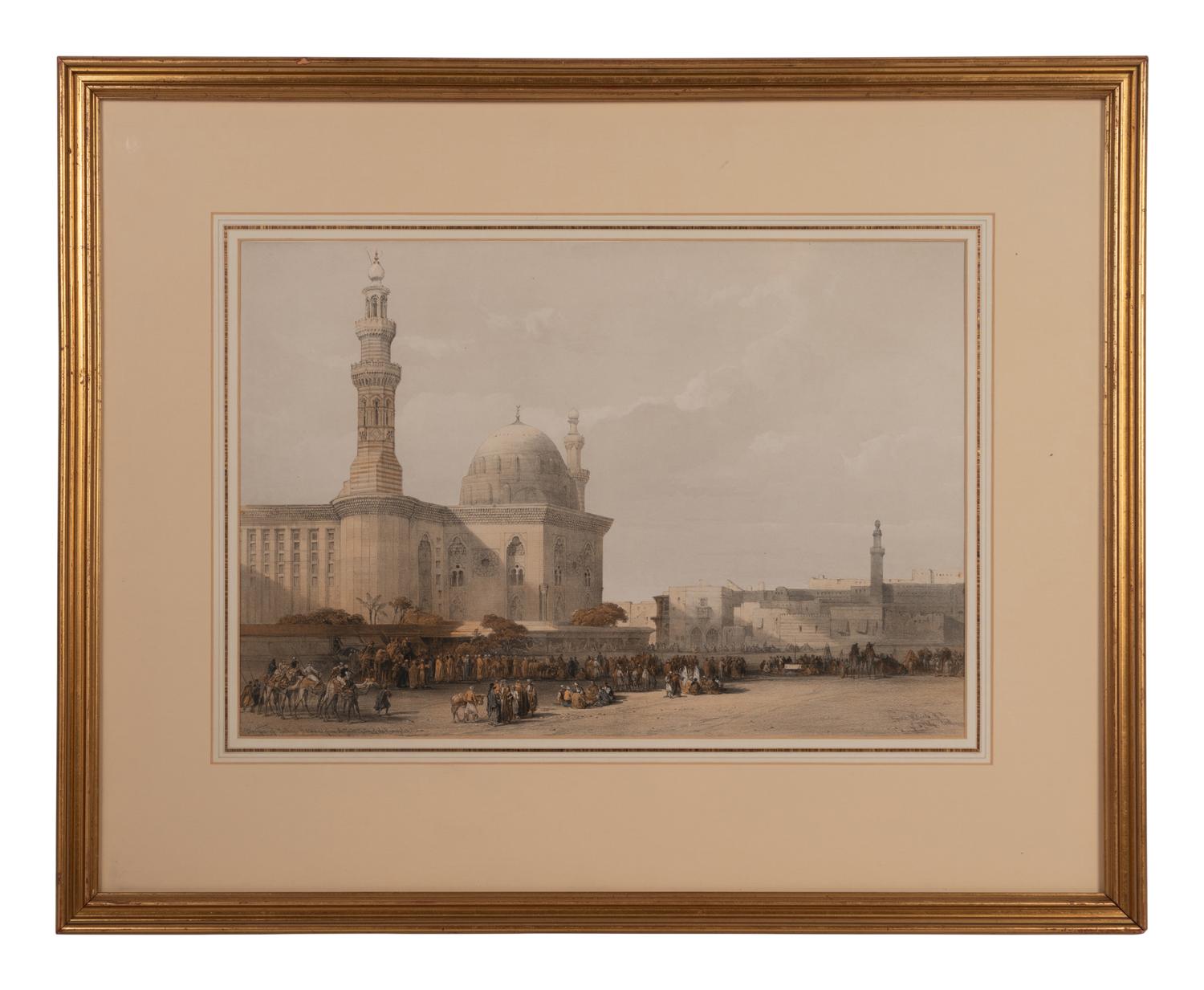 [APPROVED FOR DONATION] A Pair of Prints After the Lithographs from David Roberts' Drawings