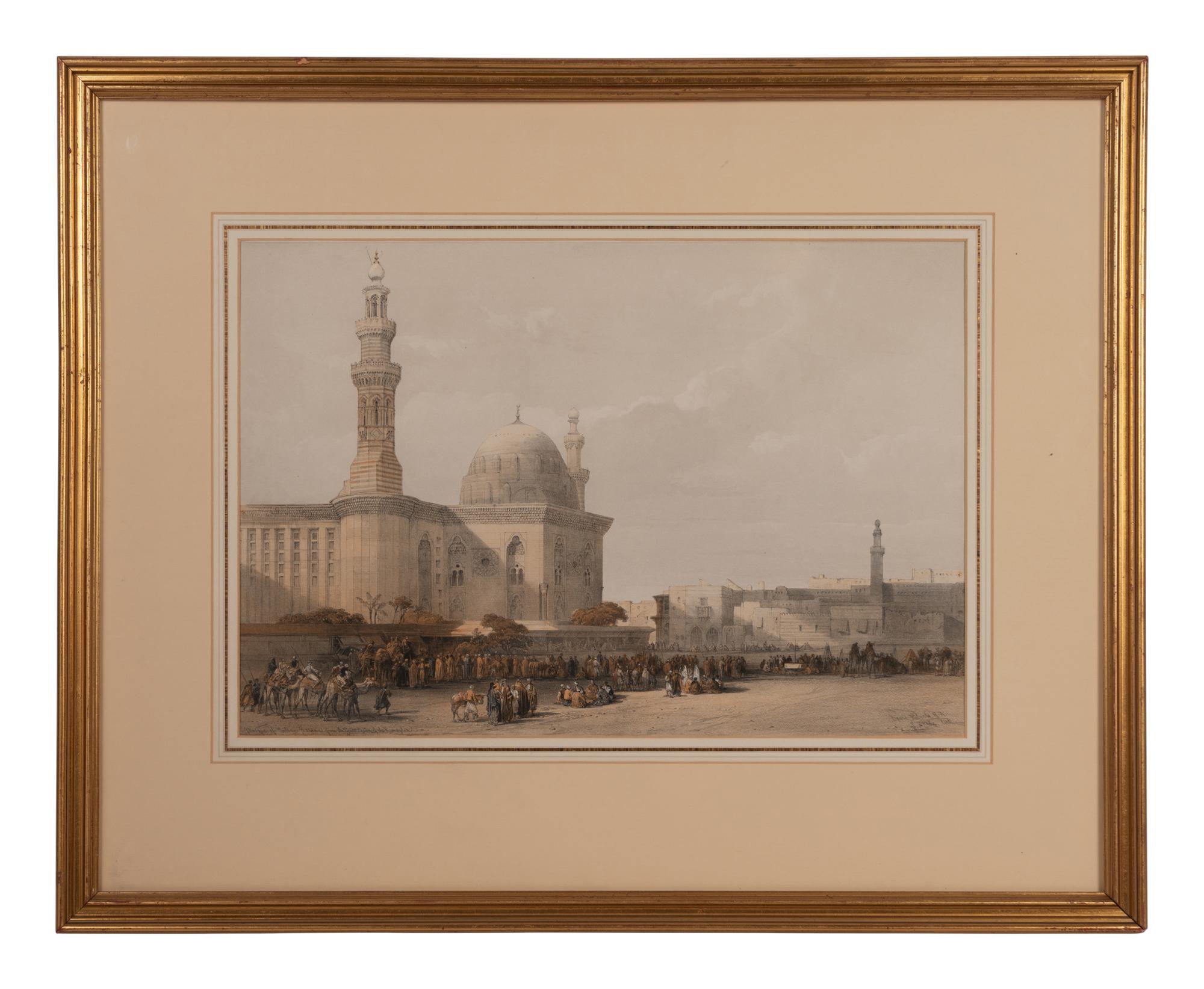 [APPROVED FOR DONATION] A Pair of Prints After the Lithographs from David Roberts' Drawings