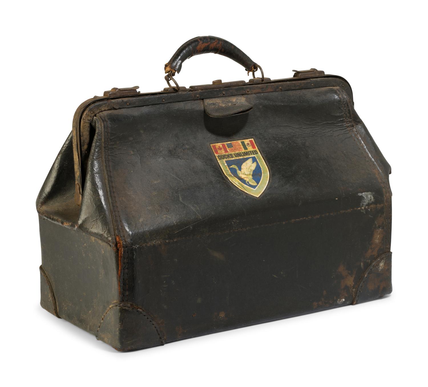 Two Leather Work Bags