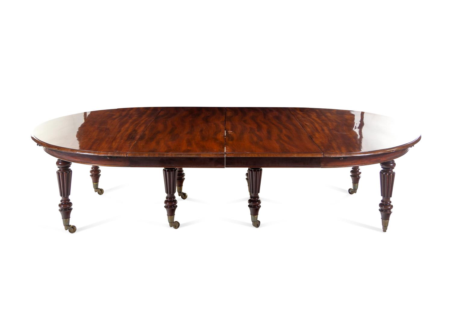 A William IV Mahogany Extension Dining Table