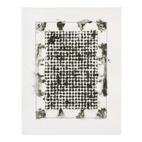 Guillermo Kuitca (Argentinian, b. 1961) — L’Encyclodedie (Marble flooring plan and ceiling plan of a Salon in the Palace of the Marquis de Spinola) (diptych), 2002