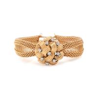 ELGIN, YELLOW GOLD AND DIAMOND SURPRISE WATCH
