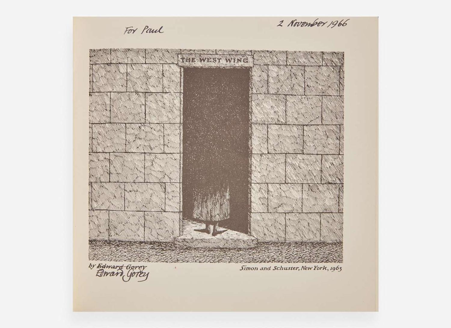 [Children's & Illustrated] Gorey, Edward: The Vinegar Works