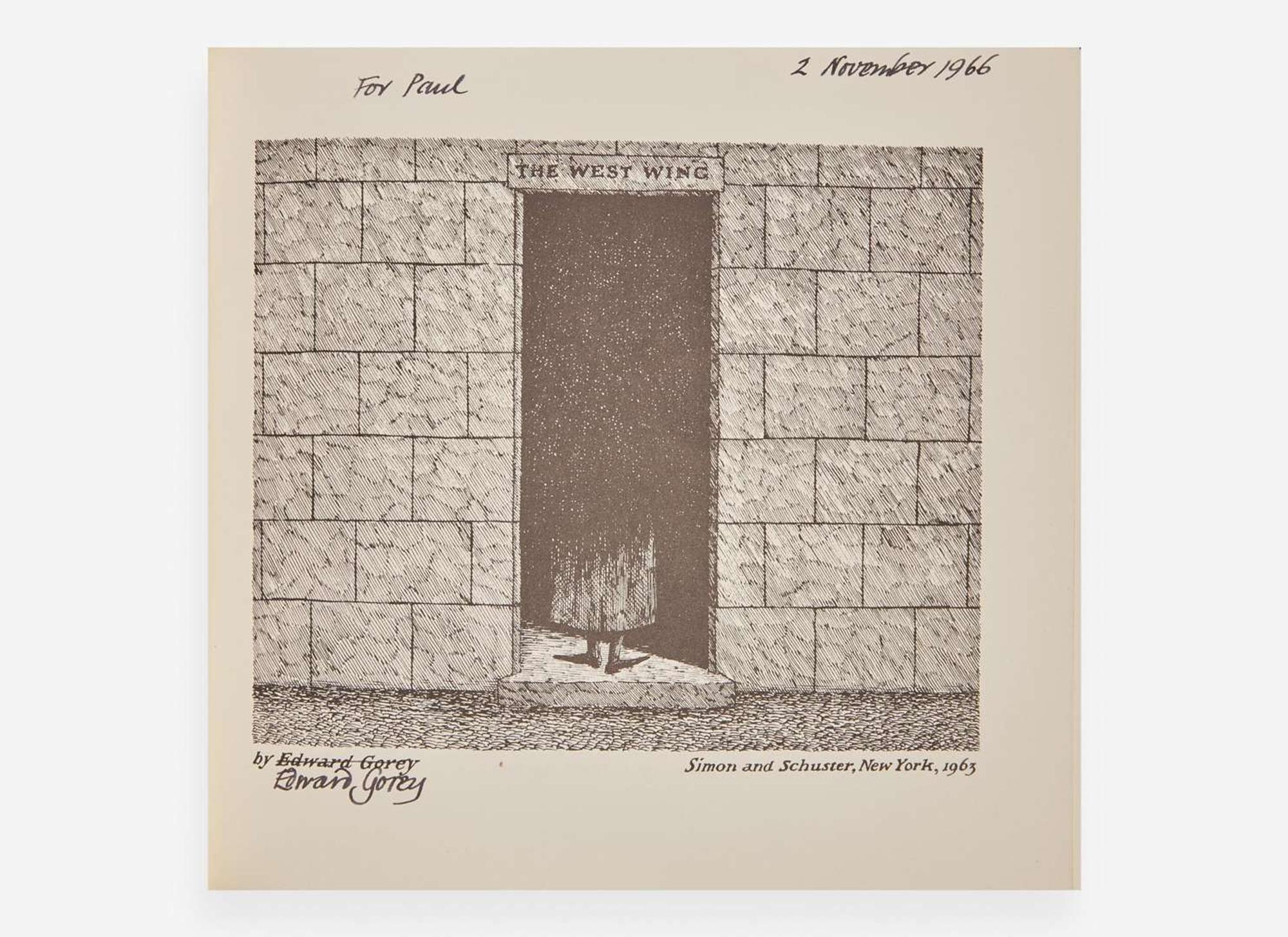 [Children's & Illustrated] Gorey, Edward: The Vinegar Works