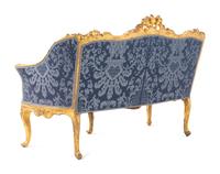 A Continental Giltwood Settee