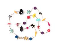Chanel Longchain Multicolor Charm Necklace, 2008