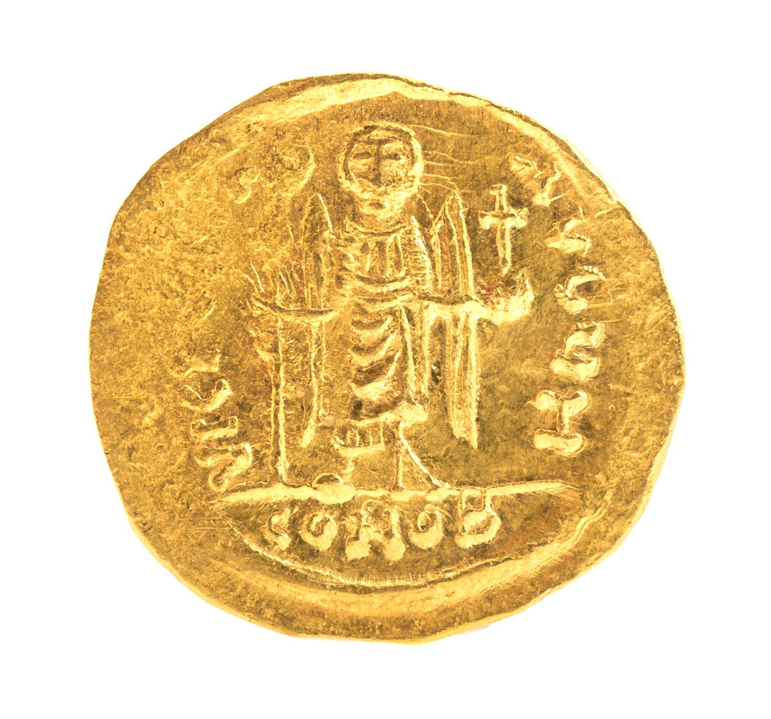Byzantium (circa 600 CE), Gold Solidus — Gold Solidus