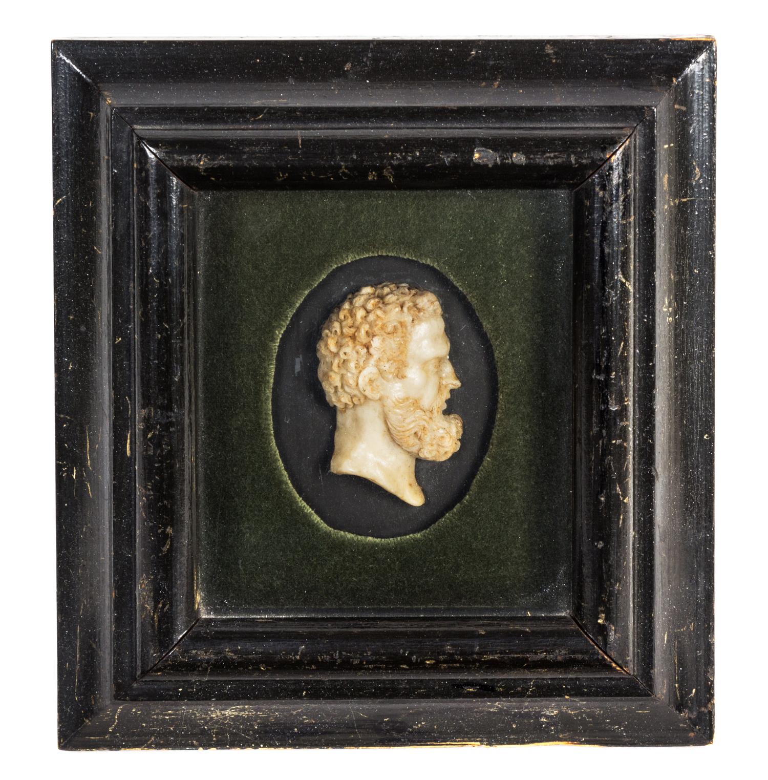 An English Wax Profile Height 2 3/4 inches. — 18TH/19TH CENTURY