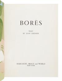 [BORÉS, Francisco (1898-1972)]. GRENIER, Jean. Borés. New York: Harcourt, Brace and World, 1961.