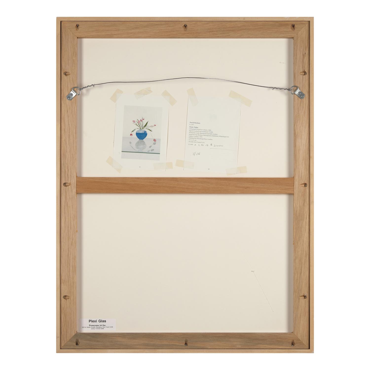 David Hockney (British, b. 1937) — Pretty Tulips, 1970