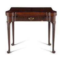 A George III Mahogany Game Table