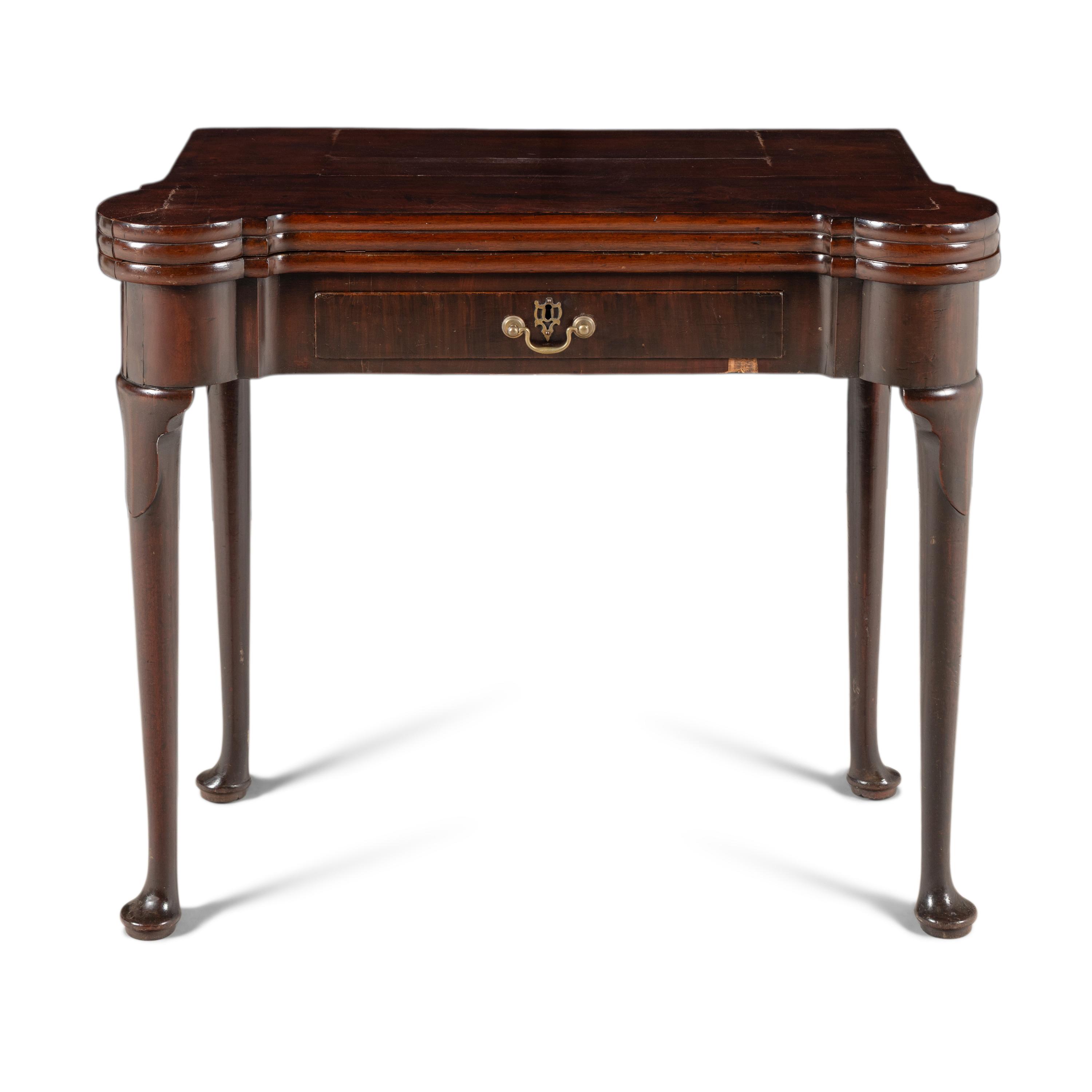 A George III Mahogany Game Table
